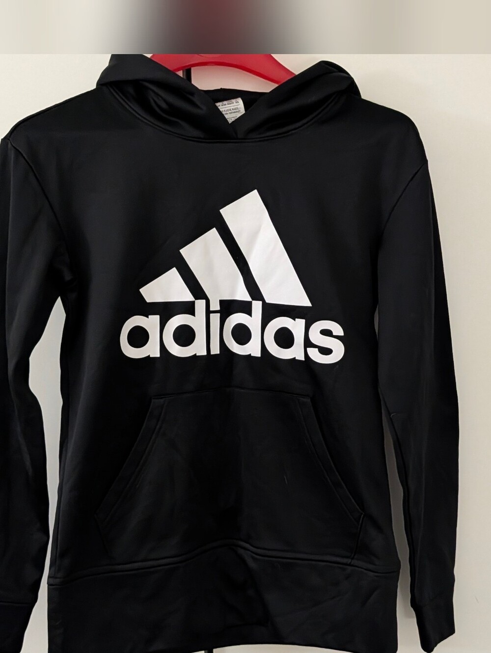 Black Adidas Hoodie Worn Once Perfect Condition Size Xxs